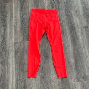 Brooks Vibrant Red Leggings - Size Small